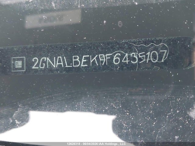 2GNALBEK9F6435107 Chevrolet EQUINOX LT