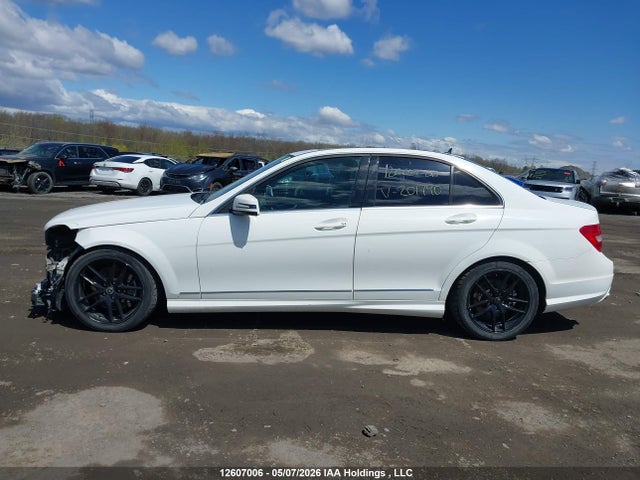 12607006 :رقم المزاد ، WDDGF8AB6EG201790 vin ، 2014 Mercedes-benz C 300 4matic مزاد بيع
