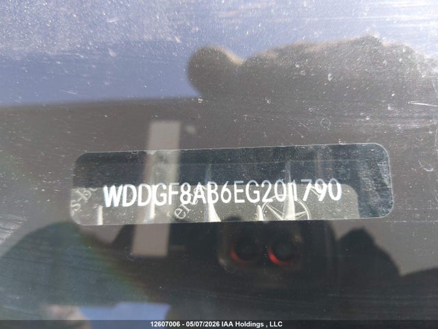 12607006 :رقم المزاد ، WDDGF8AB6EG201790 vin ، 2014 Mercedes-benz C 300 4matic مزاد بيع