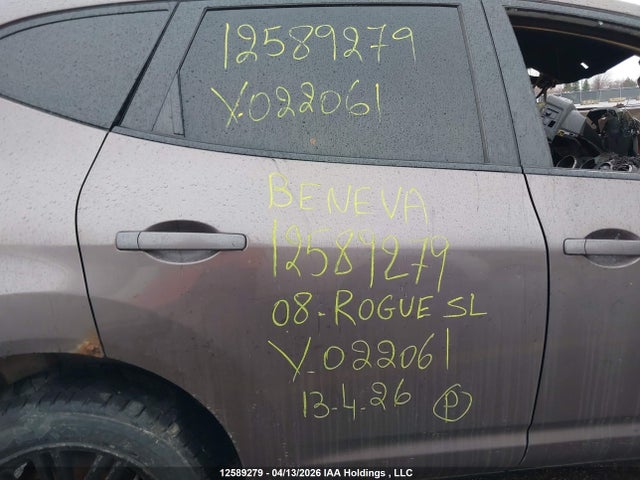 Aukcja sprzedaży 2008 Nissan Rogue Sl, vin: JN8AS58T88W022061, numer aukcji: 12589279