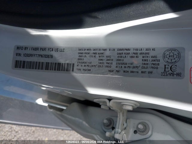 1C6SRFFT7PN703876 RAM 1500 Big Horn