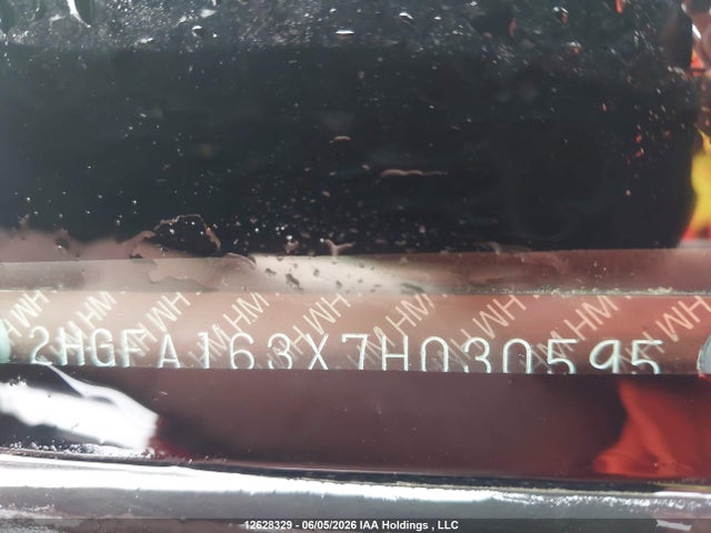 Продаж на аукціоні авто 2007 Honda Civic Dx, vin: 2HGFA163X7H030595, номер лоту: 12628329