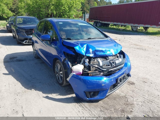 12628338 :رقم المزاد ، 3HGGK5H85FM100277 vin ، 2015 Honda Fit Ex/exl مزاد بيع