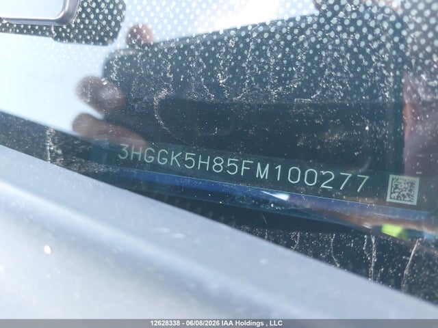 2015 Honda Fit Ex/exl მანქანა იყიდება აუქციონზე, vin: 3HGGK5H85FM100277, აუქციონის ნომერი: 12628338