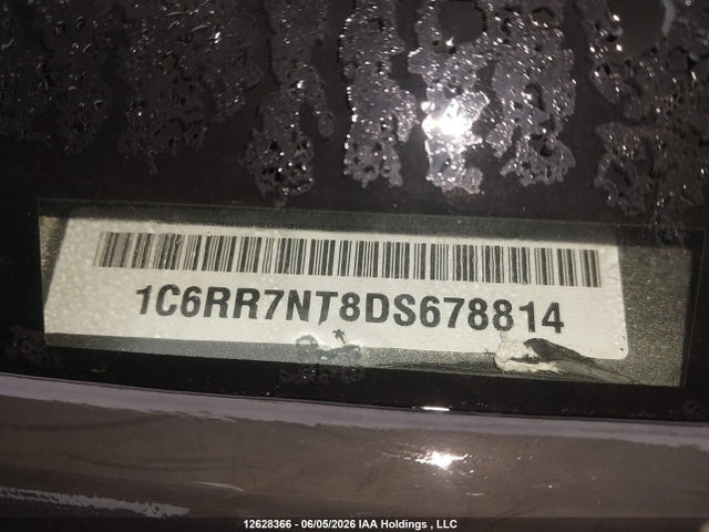 Aukcja sprzedaży 2013 Ram 1500 Laramie, vin: 1C6RR7NT8DS678814, numer aukcji: 12628366