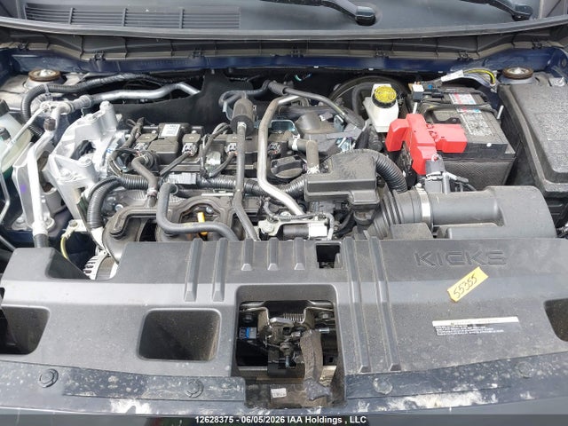 12628375 :رقم المزاد ، 3N8AP6CB1TL384589 vin ، 2026 Nissan Kicks Sv مزاد بيع