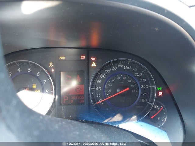 12628387 :رقم المزاد ، JN8AS1MW3AM856412 vin ، 2010 Infiniti Fx35 مزاد بيع