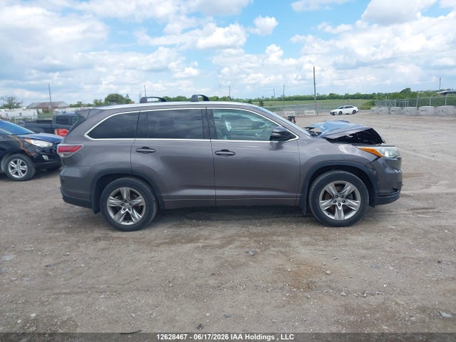 2015 Toyota Highlander Limited/ltd Platinum მანქანა იყიდება აუქციონზე, vin: 5TDDKRFH8FS137478, აუქციონის ნომერი: 12628467