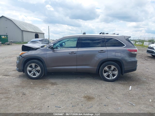 2015 Toyota Highlander Limited/ltd Platinum მანქანა იყიდება აუქციონზე, vin: 5TDDKRFH8FS137478, აუქციონის ნომერი: 12628467