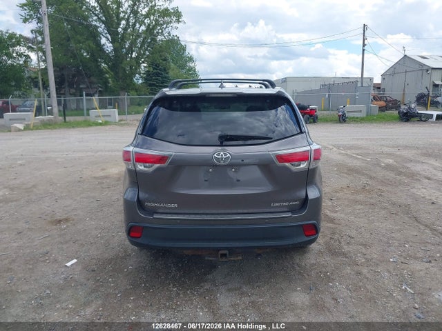 2015 Toyota Highlander Limited/ltd Platinum მანქანა იყიდება აუქციონზე, vin: 5TDDKRFH8FS137478, აუქციონის ნომერი: 12628467