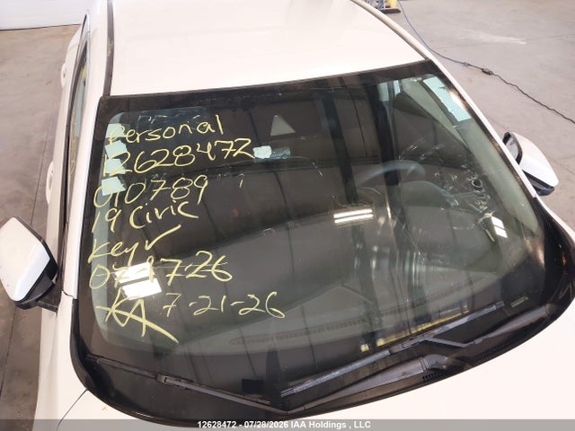 12628472 :رقم المزاد ، 2HGFC2E56KH010789 vin ، 2019 Honda Civic Lx مزاد بيع