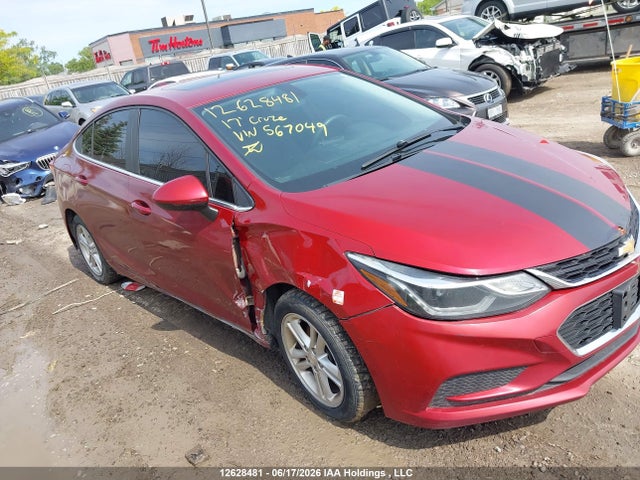 Chevrolet Cruze Lt Auto 2017 3G1BE5SM7HS567049 Image 6