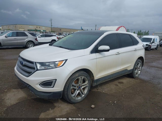 12628486 :رقم المزاد ، 2FMPK4K88GBB75569 vin ، 2016 Ford Edge Titanium مزاد بيع