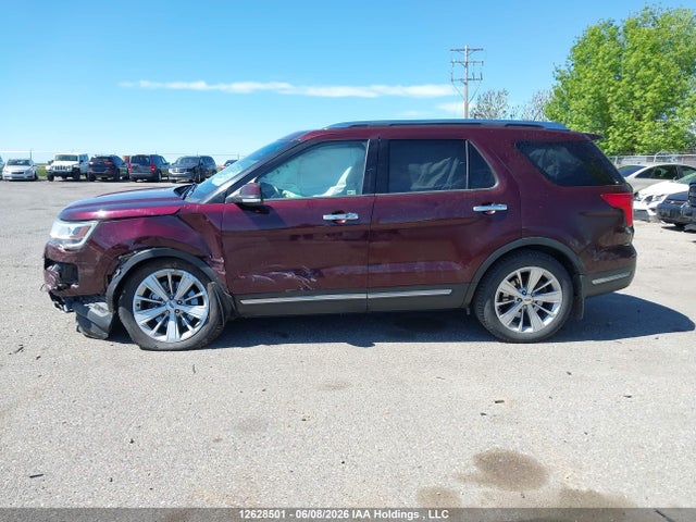 2018 Ford Explorer Limited მანქანა იყიდება აუქციონზე, vin: 1FM5K8F83JGC57539, აუქციონის ნომერი: 12628501