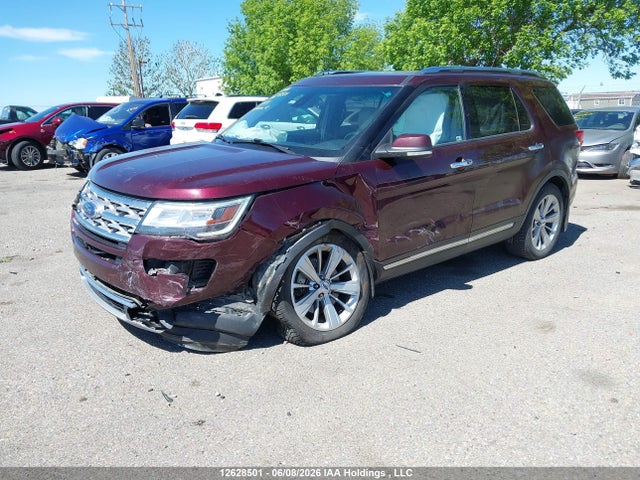 2018 Ford Explorer Limited მანქანა იყიდება აუქციონზე, vin: 1FM5K8F83JGC57539, აუქციონის ნომერი: 12628501