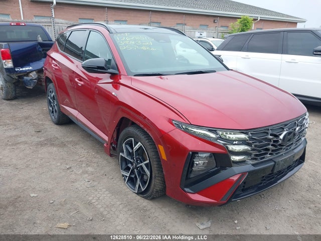 2025 Hyundai Tucson N-line Hybrid Awd მანქანა იყიდება აუქციონზე, vin: KM8JCDD11SU384321, აუქციონის ნომერი: 12628510