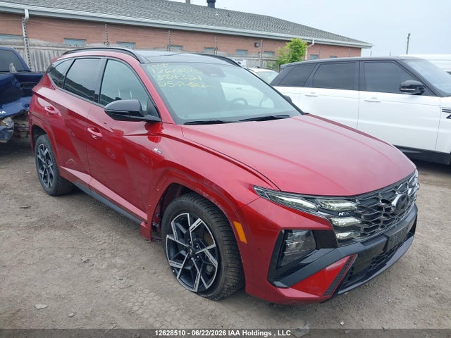 2025 Hyundai Tucson N-line Hybrid Awd მანქანა იყიდება აუქციონზე, vin: KM8JCDD11SU384321, აუქციონის ნომერი: 12628510