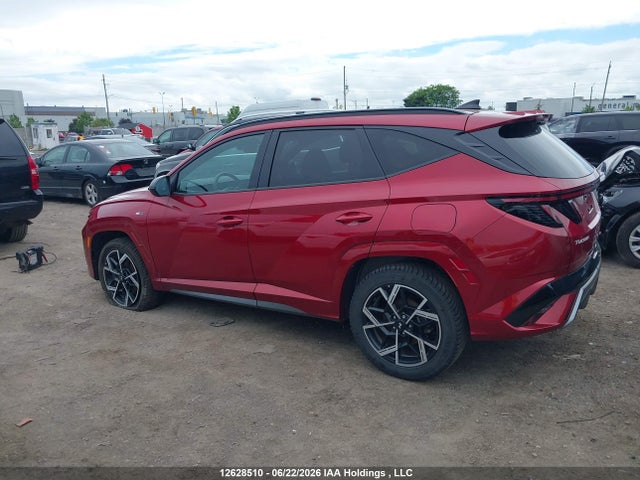2025 Hyundai Tucson N-line Hybrid Awd მანქანა იყიდება აუქციონზე, vin: KM8JCDD11SU384321, აუქციონის ნომერი: 12628510