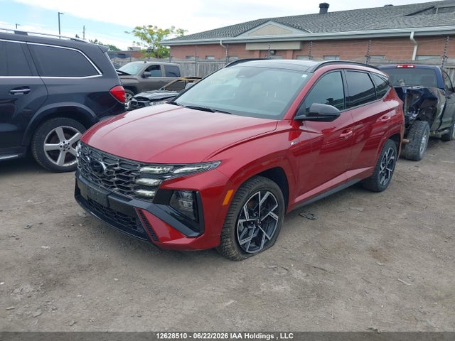 2025 Hyundai Tucson N-line Hybrid Awd მანქანა იყიდება აუქციონზე, vin: KM8JCDD11SU384321, აუქციონის ნომერი: 12628510