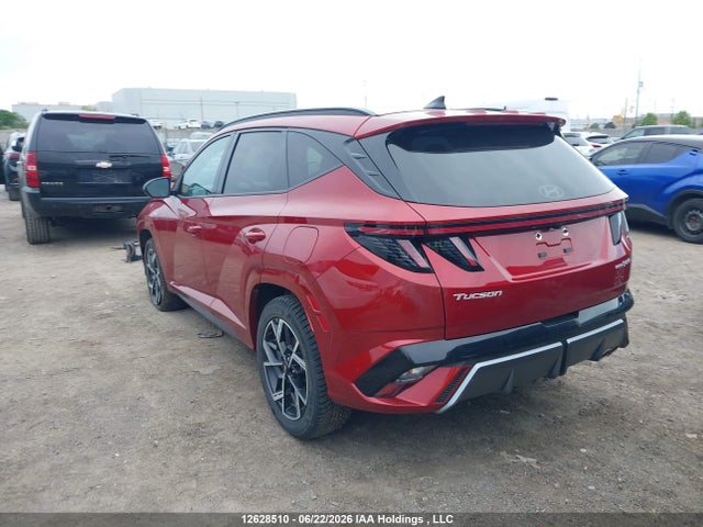 2025 Hyundai Tucson N-line Hybrid Awd მანქანა იყიდება აუქციონზე, vin: KM8JCDD11SU384321, აუქციონის ნომერი: 12628510