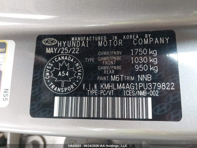 Продаж на аукціоні авто 2023 Hyundai Elantra Essential Ivt With Hyundai Smartsense Package, vin: KMHLM4AG1PU379822, номер лоту: 12628523