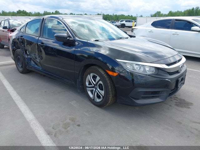 Honda Civic Lx 2017 2HGFC2F52HH024597 Image 1