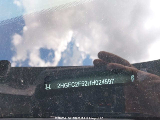 Honda Civic Lx 2017 2HGFC2F52HH024597 Image 18