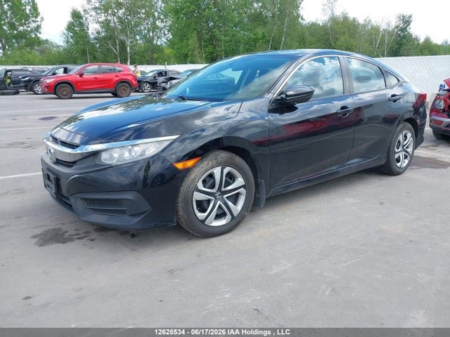 Honda Civic Lx 2017 2HGFC2F52HH024597 Image 2