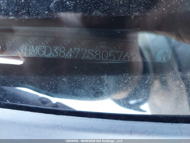 2007 Honda Fit მანქანა იყიდება აუქციონზე, vin: JHMGD38477S805762, აუქციონის ნომერი: 12628545