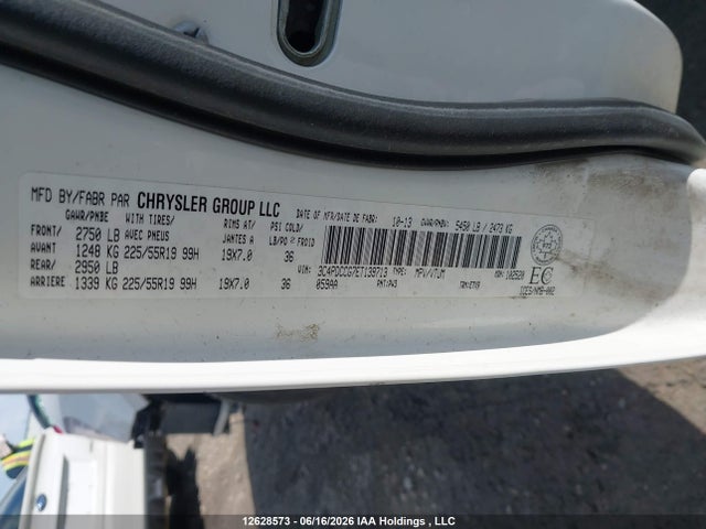 Dodge Journey Sxt 2014 3C4PDCCG7ET139713 Image 19