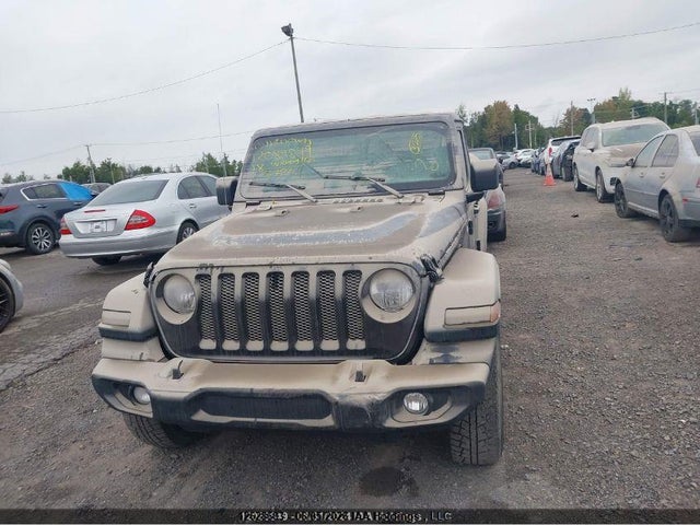 12628603 :رقم المزاد ، 1C4HJXDNXJW220341 vin ، 2018 Jeep Wrangler Unlimited Sport مزاد بيع