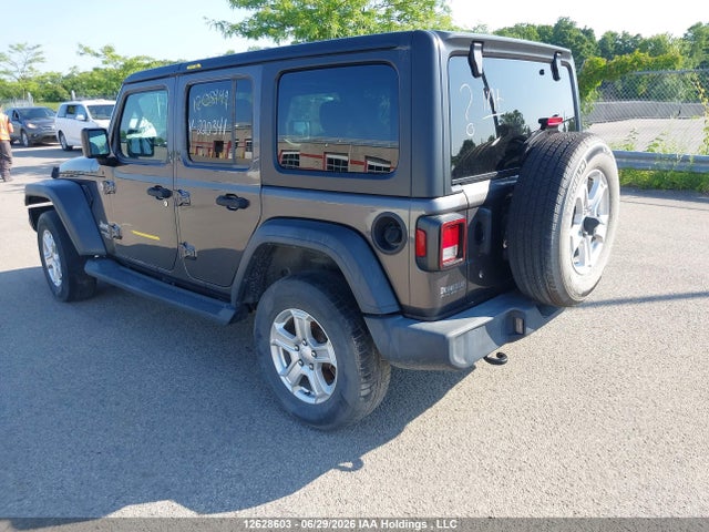 12628603 :رقم المزاد ، 1C4HJXDNXJW220341 vin ، 2018 Jeep Wrangler Unlimited Sport مزاد بيع