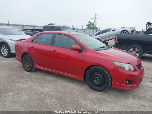 2009 Toyota Corolla Xrs Xrs მანქანა იყიდება აუქციონზე, vin: 2T1BE40E19C025747, აუქციონის ნომერი: 12628604