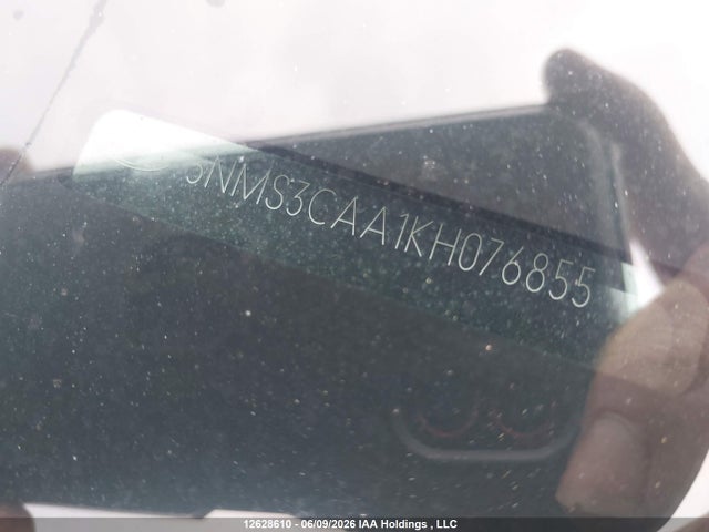 Продаж на аукціоні авто 2019 Hyundai Santa Fe Sel/sel Plus, vin: 5NMS3CAA1KH076855, номер лоту: 12628610