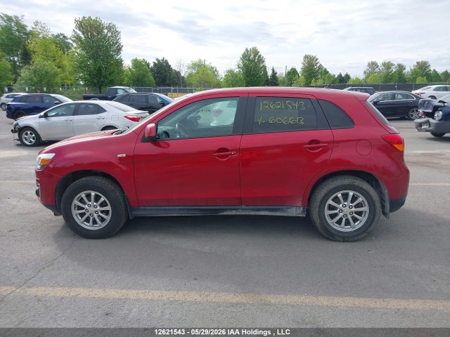 2015 Mitsubishi Rvr Es/se მანქანა იყიდება აუქციონზე, vin: 4A4AH3AU9FE606613, აუქციონის ნომერი: 12621543