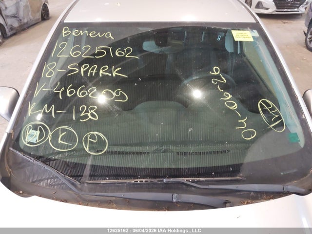 Продажа на аукционе авто 2018 Chevrolet Spark 1lt Cvt, vin: KL8CD6SA4JC466209, номер лота: 12625162