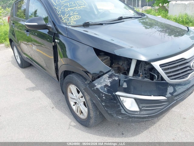 2012 Kia Sportage Lx მანქანა იყიდება აუქციონზე, vin: KNDPBCA26C7293151, აუქციონის ნომერი: 12624958