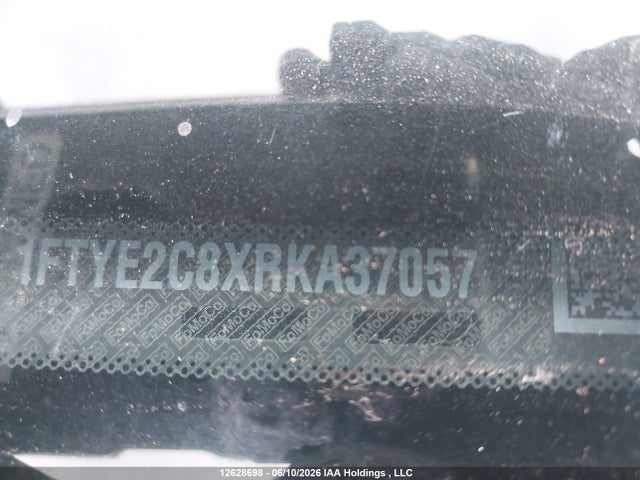 12628698 :رقم المزاد ، 1FTYE2C8XRKA37057 vin ، 2024 Ford Transit T-150 مزاد بيع