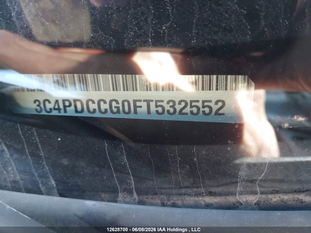 Aukcja sprzedaży 2015 Dodge Journey Sxt/limited, vin: 3C4PDCCG0FT532552, numer aukcji: 12628700