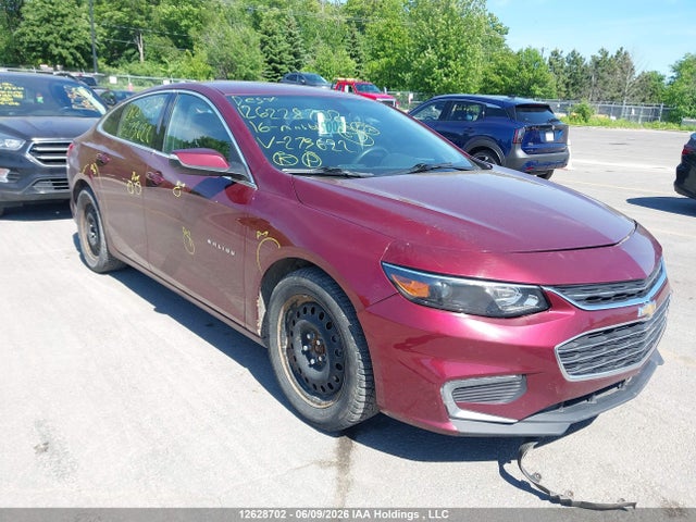 12628702 :رقم المزاد ، 1G1ZE5ST8GF273622 vin ، 2016 Chevrolet Malibu Lt مزاد بيع