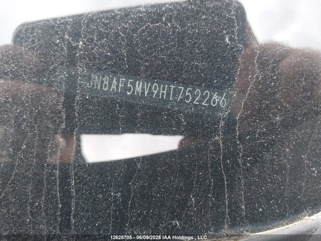 JN8AF5MV9HT752266 Nissan Juke S/sv/sl/nismo