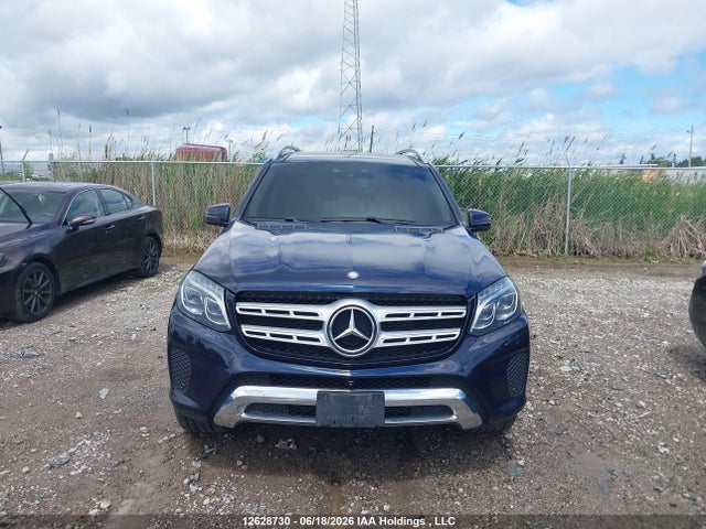 12628730 :رقم المزاد ، 4JGDF6EE5HA779727 vin ، 2017 Mercedes-benz Gls 450 4matic مزاد بيع