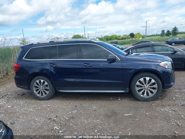 12628730 :رقم المزاد ، 4JGDF6EE5HA779727 vin ، 2017 Mercedes-benz Gls 450 4matic مزاد بيع