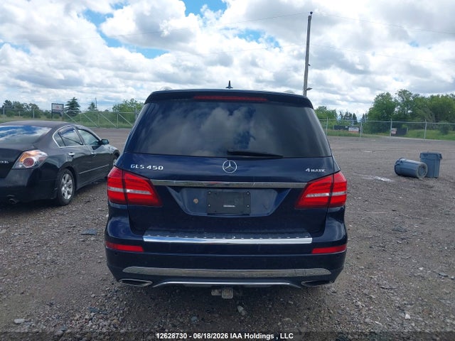 12628730 :رقم المزاد ، 4JGDF6EE5HA779727 vin ، 2017 Mercedes-benz Gls 450 4matic مزاد بيع