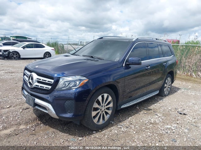 12628730 :رقم المزاد ، 4JGDF6EE5HA779727 vin ، 2017 Mercedes-benz Gls 450 4matic مزاد بيع