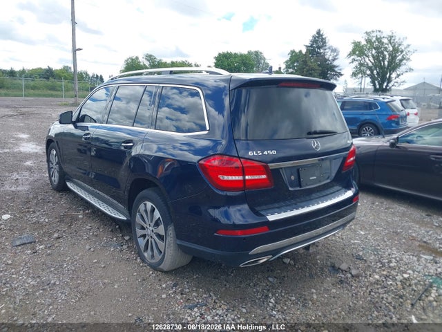 12628730 :رقم المزاد ، 4JGDF6EE5HA779727 vin ، 2017 Mercedes-benz Gls 450 4matic مزاد بيع