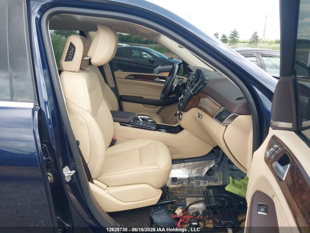 12628730 :رقم المزاد ، 4JGDF6EE5HA779727 vin ، 2017 Mercedes-benz Gls 450 4matic مزاد بيع