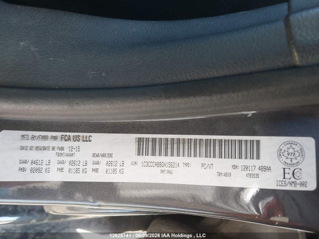 Chrysler 200 2016 1C3CCCAB8GN156214 Image 9
