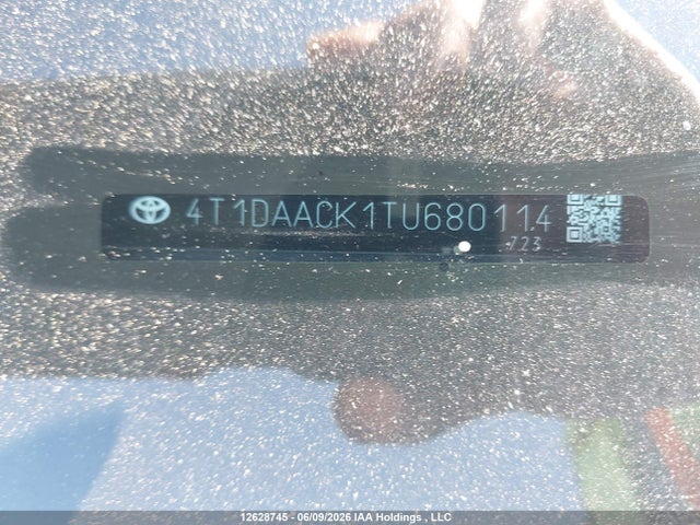 2026 Toyota Camry Hybrid Se Fwd მანქანა იყიდება აუქციონზე, vin: 4T1DAACK1TU680114, აუქციონის ნომერი: 12628745