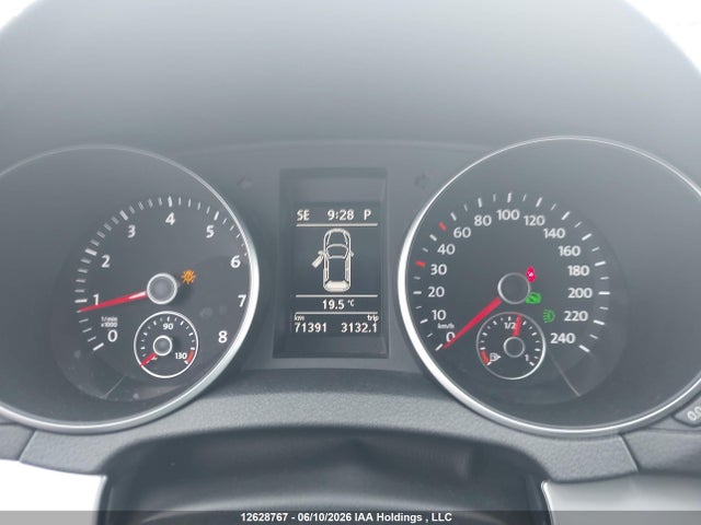 12628767 :رقم المزاد ، WVWDA7AJ1CW247091 vin ، 2012 Volkswagen Golf مزاد بيع